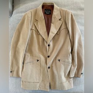 Brad Whitney Vintage Crompton Corduroy Western Cut Sport Jacket Size 42